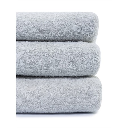 Terry towel Bio-Textiles "Ring", 380 gr, size 70x40 cm, color light gray-2