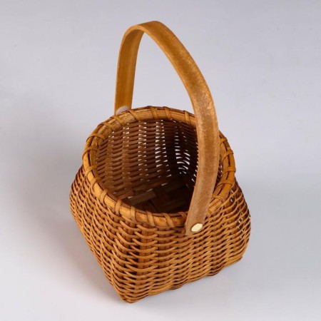 Wicker basket (rattan), 14KHN11/24 cm, brown-1