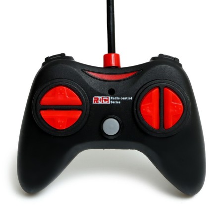 Radio -controlled machine "Racing", works from batteries, doors, light effects, and mixing are opened-9