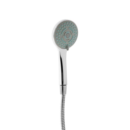 Bath mixer Zein Z4116, single -leaf, watering can 5 modes, hose, holder, chrome-8