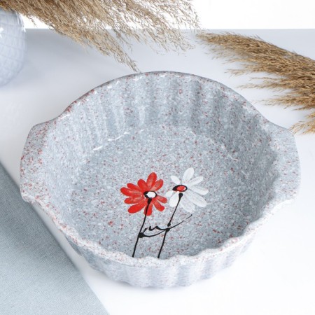Baking capacity "Wave Round" 2l / 25x8.5cm, duet