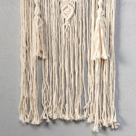 Panel wall -mounted macrame "Necklace" 64x35 cm-2