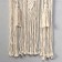 Panel wall -mounted macrame "Necklace" 64x35 cm