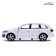 Metal machine Audi Q7 V12, 1:32, inertia, doors open, white color