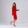Lapsha dress in the backstage, 46, red
