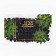 Soil for the aquarium "Pebble black" decorative pebbles 350 g of FR.5-10 mm