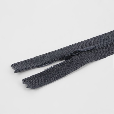 Lightning secret, No. 3, non-proceeding, locking machine, 50 cm, dark gray color-1