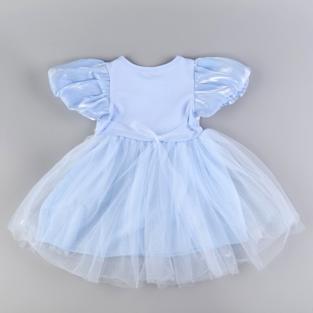 Carnival set "Stylish Princess": rim, blue dress, height 98-104 cm-7