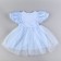 Carnival set "Stylish Princess": rim, blue dress, height 98-104 cm
