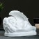 The figure "Angel lies" white, 20x15cm