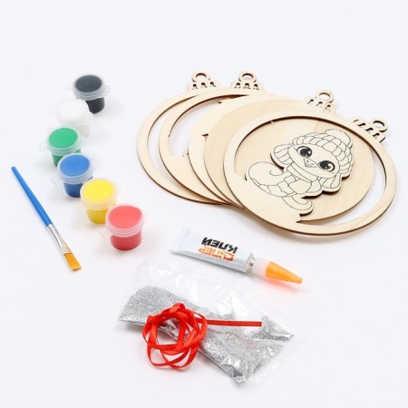 New Year! Set for creativity "Christmas tree toy. Snake"-2