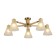 Ceiling chandelier Arte Lamp Meleph A4096PL-5BR, E27, 5x60 W, 80x80x25 cm, beige