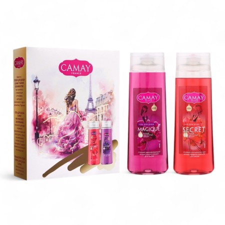 Gift set Women's Camay "Magic Spell": shower gel 2 pcs 250 ml