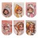 Magnetic bookmarks 6 pieces "be yourself"