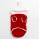 Sweatshirt with a hood "Dwarf", size M, red (DS 24, Osh 34, Osh 38 cm)
