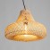 Ceiling Lamp from Rotan "Elvin" 1x120W, E27, 40x40x30 cm