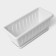 Balcony box for flowers "Felicia", 40 cm, marble color