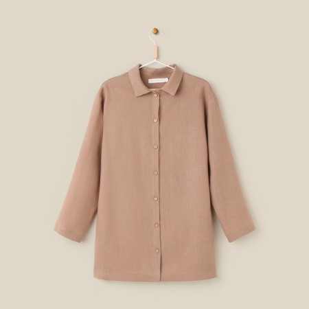 Female featherbone (shirt and trousers) SL Home p. XL, coffee-12