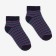 Women's terrible socks shortened, blue color, size 23-25