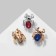 Brooch "Spider" mini (indivisible packing 12 pcs., Price per pc.), Mix color