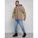 Sports male winter, size 56, beige color