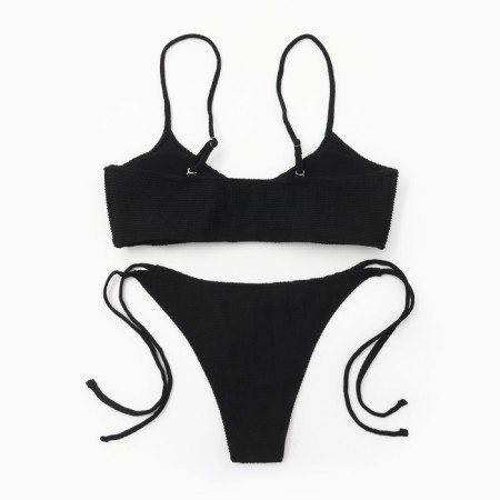 Separate swimsuit minku color black, size 46-9