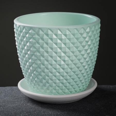 Flower Pot "Fine" Green Boss №2, 1.3l