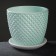 Flower Pot "Fine" Green Boss №2, 1.3l