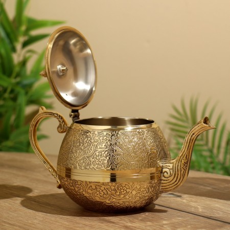 Teapot 25x12x18 cm, brass-3