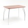 Dining table Laksi, 1000*590*750, ash shimo