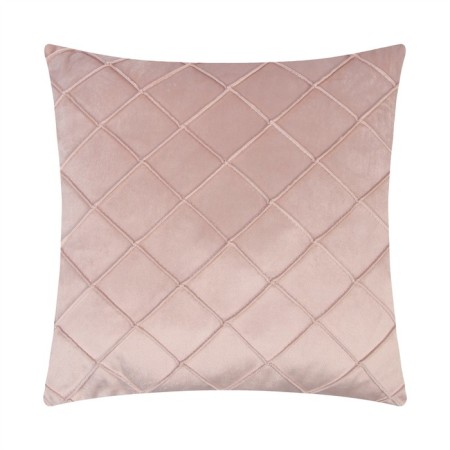 Decorative pillowcase "Ethel" Solo light pink 43x43 cm, polyester