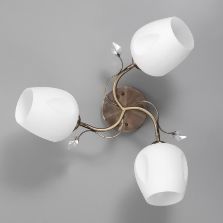 Belinda chandelier 3x40W E27 bronze 49x19x23cm-3