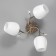 Belinda chandelier 3x40W E27 bronze 49x19x23cm