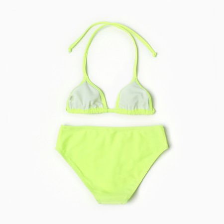 Separate swimsuit for girls, light color, height 104-110 cm-2