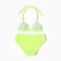 Separate swimsuit for girls, light color, height 104-110 cm