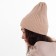 Female Winter hat, cocoa color, size 52-56