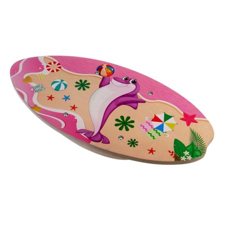 Developing game "Balancing board" pink, 45 × 22.5 × 3 cm