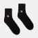 New Year's socks male minku "Santa Claus", black color, size 40-41 (27 cm)