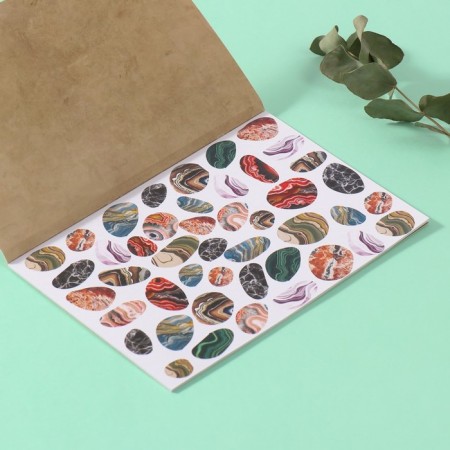 Stickers in the book "Expensive Diary. Vintage" + 3 backgrounds 20.7x14.2 cm-4