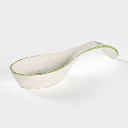 Porcelain stand under a spoonful of the shade "Green Garden", 21.5 × 7.5 cm-2
