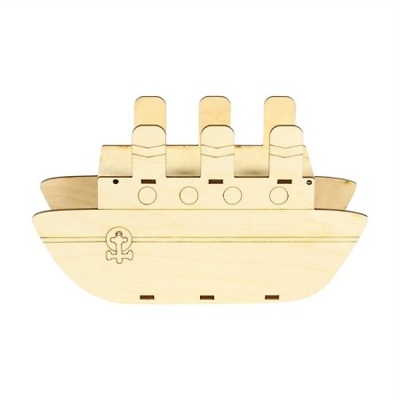 Bird feeder "Ship", 24 × 8 × 14 cm, Greengo-11