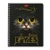 Notebook of 48 sheets in a cage, on the crest "Magic Eyes", cover Cover Cardboard, matte lamination, 3D-fluid, block 65 g/m2, mix