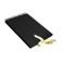 Sketchbook B5, 30 black sheets, density 240 grams, solid cover on the crest of black