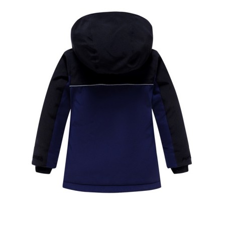 Ski costume for a boy, dark blue color, height 104 cm-10