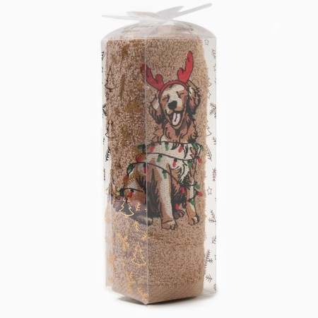 Terry Ethel "Happy Dog" 30x60 cm, 340 g/m2, 100% HL-5