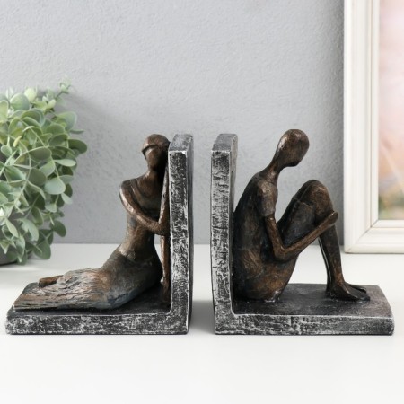 Holders for the books "Lines between us" set 2 pcs, for metal 14x10.3x14.3 cm-1