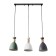 Lamp "cap" 3he27 50x15x20-120cm