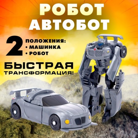 Autobot robot, transformed