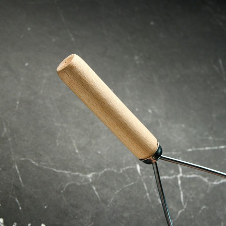 A crowd with a wooden handle "Slavyanskaya", 26 cm-3