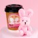 Soft toy "only for you", bear, color mix